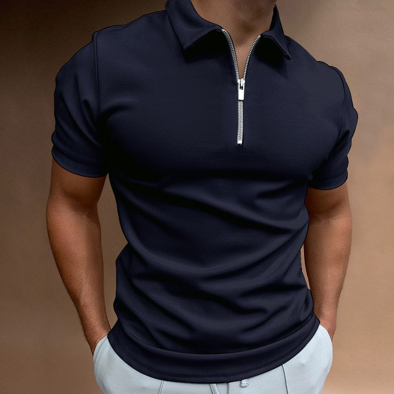 Camisa Polo Azul Marinho - fernnan.com