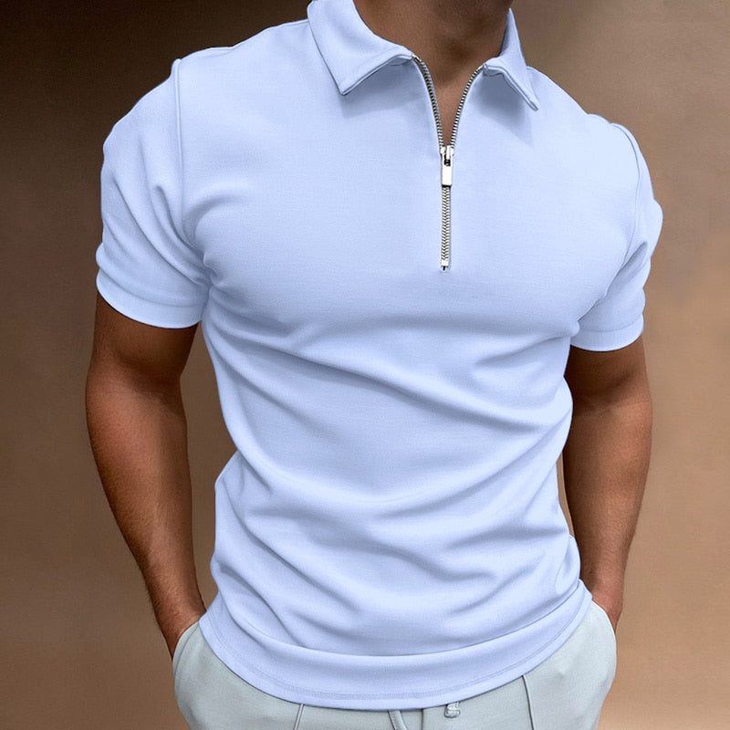 Camisa Polo Azul - fernnan.com